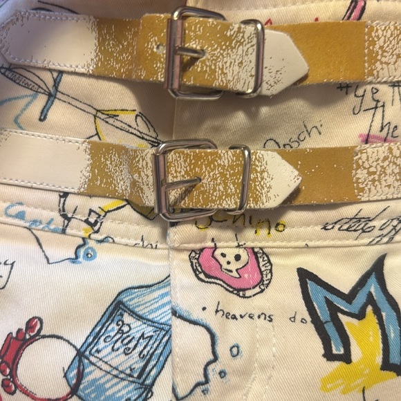 Moschino TROUSERS vintage jeans pirate water size 8 - Picture 4 of 7